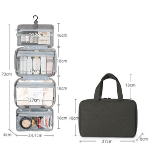 Large Capacity Travel Makeup Organizer