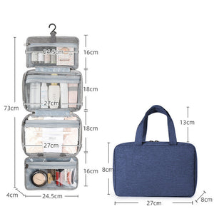 Large Capacity Travel Makeup Organizer