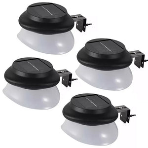 Solar Powered LED Gutter Fence Lights