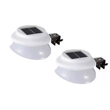 Solar Powered LED Gutter Fence Lights