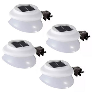 Solar Powered LED Gutter Fence Lights