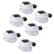 Solar Powered LED Gutter Fence Lights