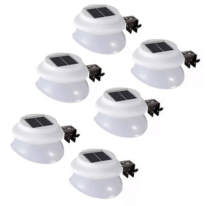 Solar Powered LED Gutter Fence Lights