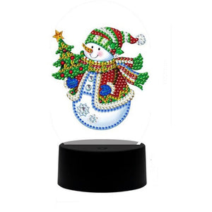 Christmas DIY Diamond Painting LED Light