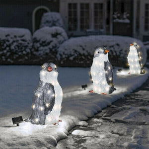 Light-Up Penguin Christmas Decoration