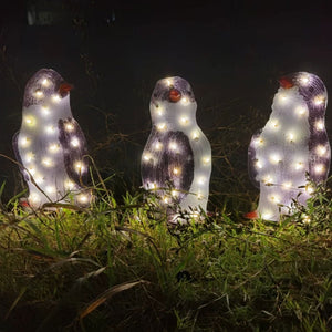 Light-Up Penguin Christmas Decoration