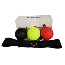 Head-mounted Combat Training Ball Bouncing Reaction Ball