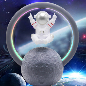 RGB Light Magnetic Levitating Astronaut Bluetooth Speaker
