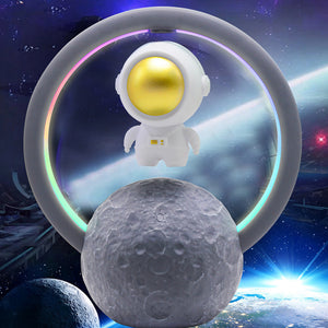 RGB Light Magnetic Levitating Astronaut Bluetooth Speaker