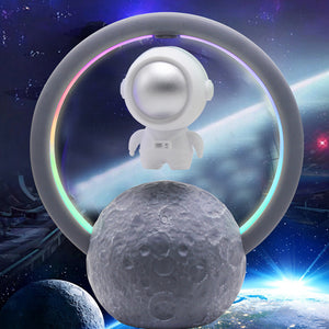 RGB Light Magnetic Levitating Astronaut Bluetooth Speaker
