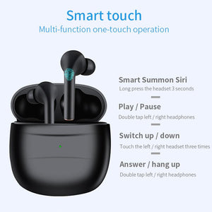 TWS J3 Pro Bluetooth 5.2 True Wireless Earbuds with Charging box