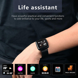 Y7 Smart Bracelet Blood Pressure Heart Rate Monitoring Waterproof