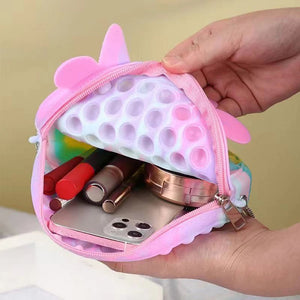 Cute Bag Rainbow Push Bubble Fidget Toys