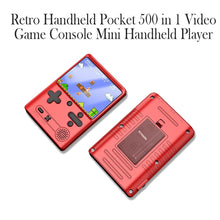 Retro Handheld Pocket 500 in 1 Video Game Console Mini Handheld Player