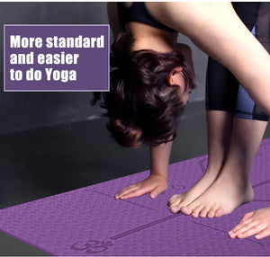 Non Slip Beginner Yoga Mat Fitness Carpet Gymnastics Chusion - Groupy Buy