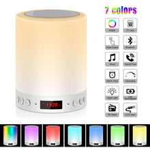 Touch Control LED Night Light with Bluetooth Speaker
