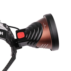 LED Rechargeable Handheld Flashlight Searchlight, Rechargeable 18650 Battery Included 3 mode Waterproof Handheld Tactical Spotlight