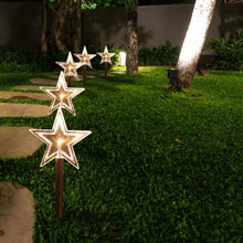 Pack of 5 Solar Powered Outdoor Decorative Stake Lights