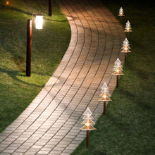 Pack of 5 Solar Powered Outdoor Decorative Stake Lights