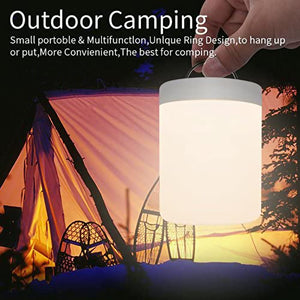 USB Rechargeable Touch Control LED Bedroom Night Lamp