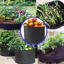 5 pack of 11L/19L/27L Fabric Plant Pots Grow Bags Bag Pouch Root Container Potato Planter - Groupy Buy