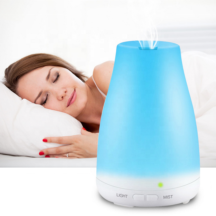 Essential Oil Diffuser Ultrasonic Humidifier Aromatherapy LED Light