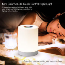 USB Rechargeable Touch Control LED Bedroom Night Lamp