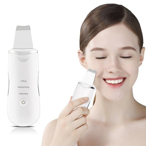 JUST IN!!!Ultrasonic Skin Scrubber Deep Face Cleaning Machine