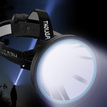LED Rechargeable Handheld Flashlight Searchlight, Rechargeable 18650 Battery Included 3 mode Waterproof Handheld Tactical Spotlight