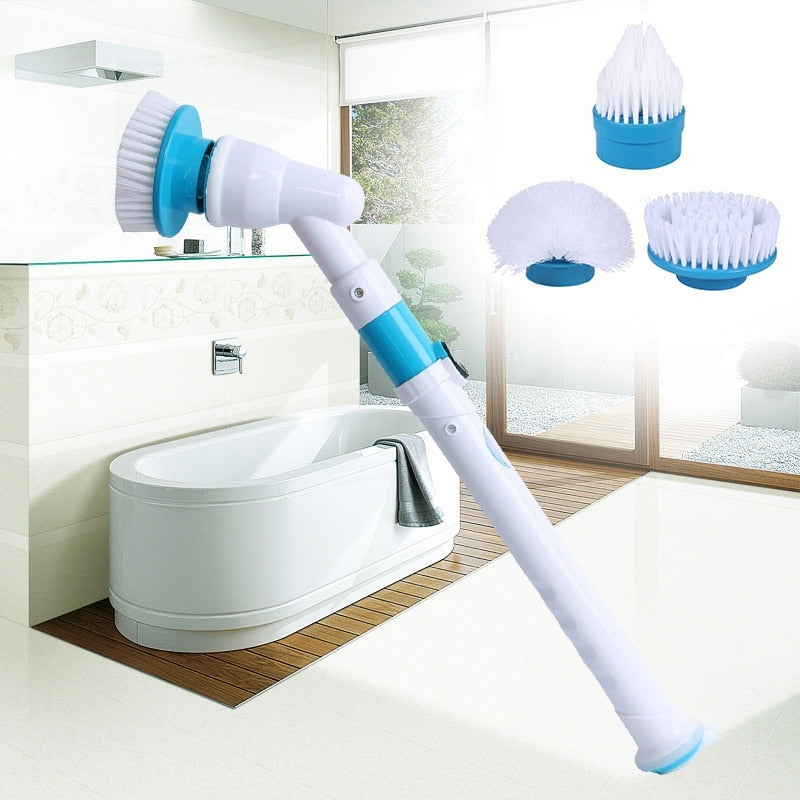 Cordless Turbo Power Electric Spin Scrubber