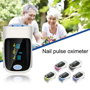 Fingertip Heart Rate Monitor with Pulse Oximeter