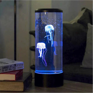 Mini Jellyfish Aquarium Bedroom Night Lamp
