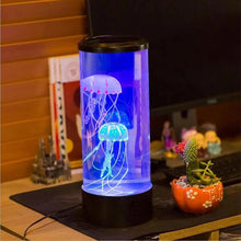 Mini Jellyfish Aquarium Bedroom Night Lamp