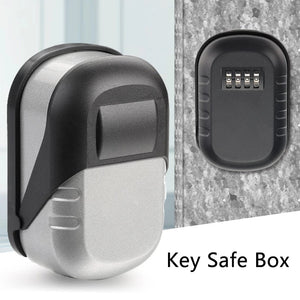4 Digit Combination Wall Mounted Key Safe Box