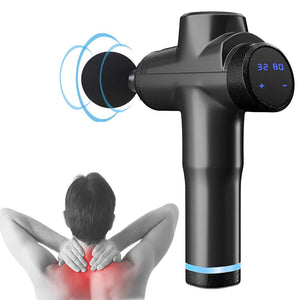 LCD Display Sports Muscle Relaxer Electric Massager