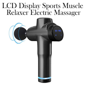 LCD Display Sports Muscle Relaxer Electric Massager