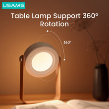 LED Retractable Folding Lamp Portable Wooden Night Light