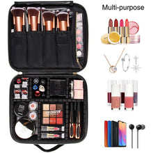 Travel Beauty Box Make Up Organizer with Adjustable Compartment