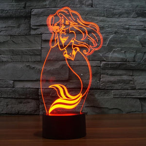 3D Colour-Changing Lamp - 5 Designs - Groupy Buy