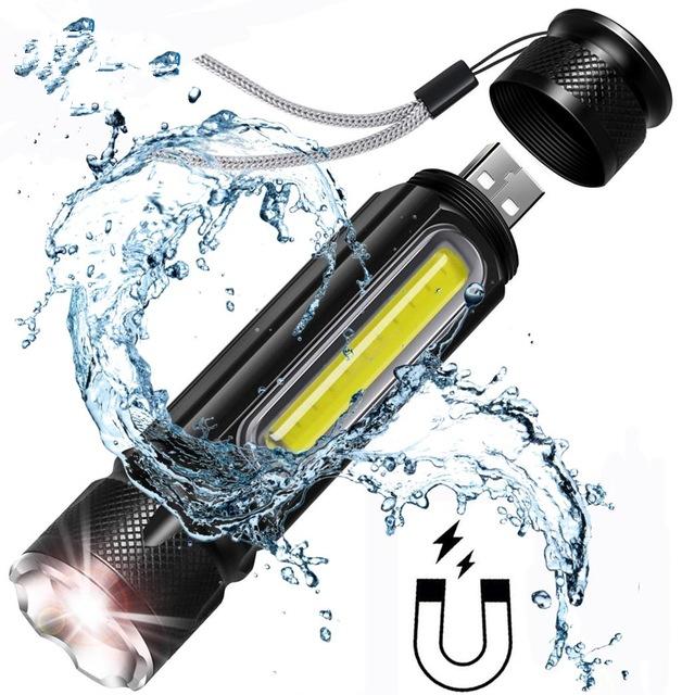Big Price Drop!!! Multifunctional USB Rechargeable Torch