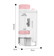 High-Resolution Handheld Microscope for Kids