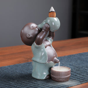 Backflow Incense Burner Porcelain Incense Holder