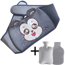 Warm Water Bag with Soft Waist Cover