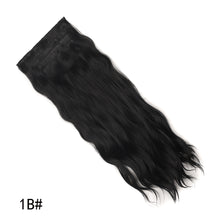 Extension Long Wavy Full Head Clip in Hair Extension Synthetic Fiber Hair Pieces for Women