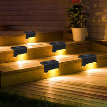 Solar Powered LED Stairway Light