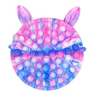 Cute Bag Rainbow Push Bubble Fidget Toys