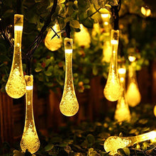 Solar Powered Outdoor Fairy LED Droplight
