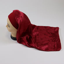 Long Satin Bonnet Sleep Cap