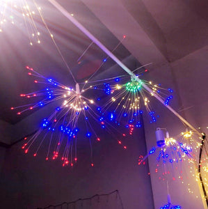120 LED Hanging Firework Lights