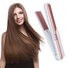 USB Rechargeable Portable Travel Ceramic Hair Straightener